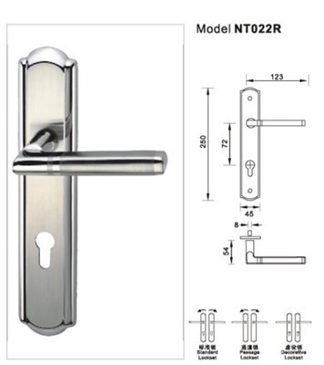 【NT022R不锈钢连体锁,配72x55锁体 70mm锁芯】价格,厂家,图片,其他锁具,中山市赛戈五金电器-